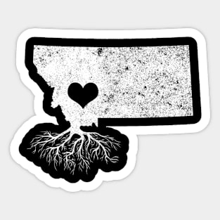 Montana Roots I Love Montana Sticker